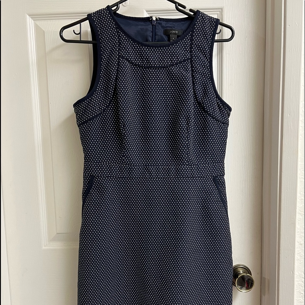 J.CREW Polka Dot Patterned Dress